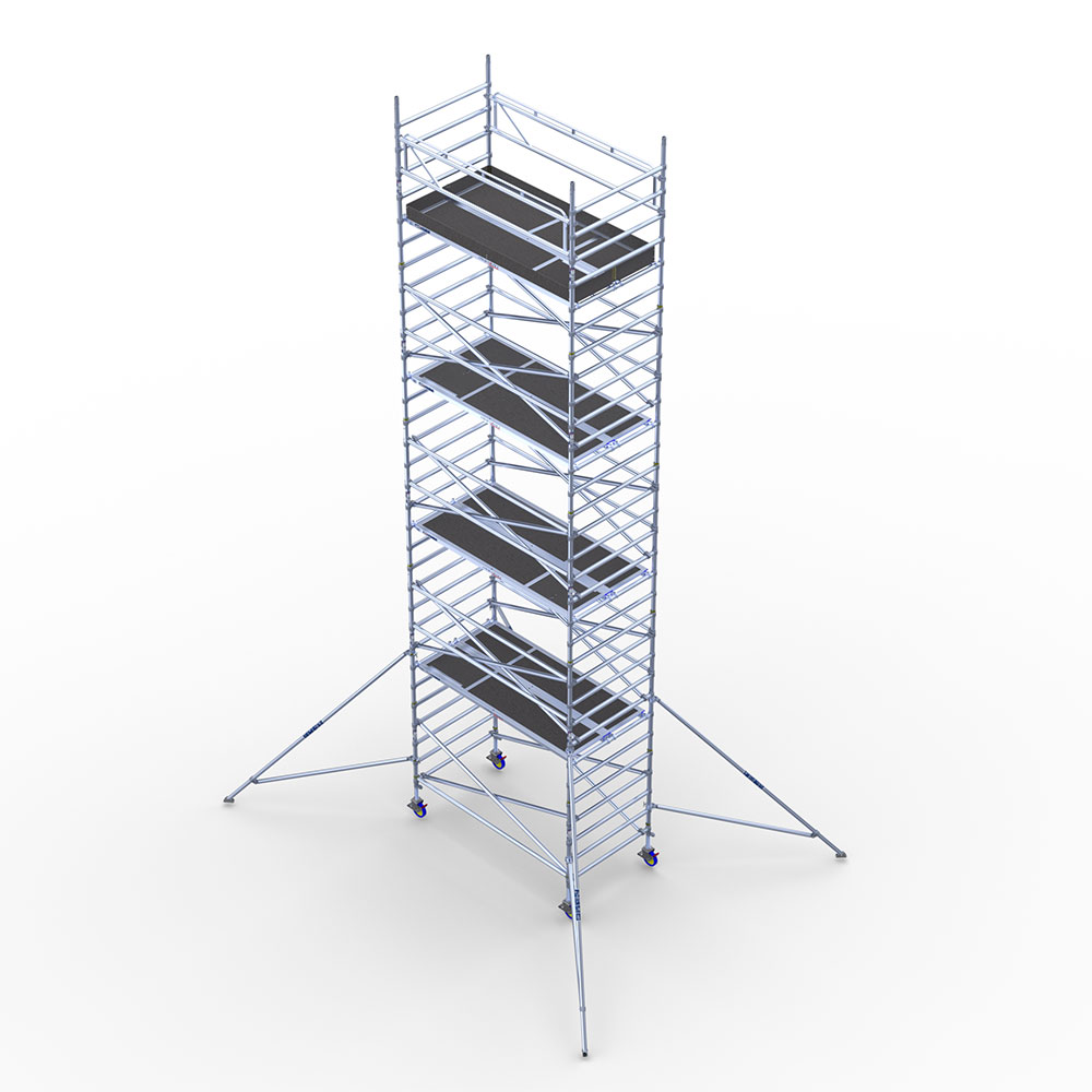 Rullestillas, bred - 10 m arbeidshøyde - INSTANT Span 300 - Bilde 3