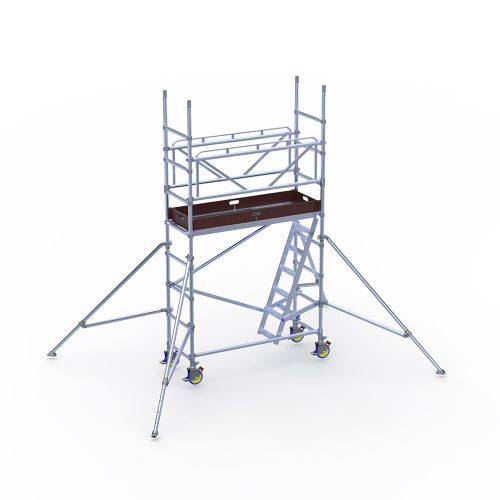 Rullestillas, smal - 4 m arbeidshøyde - INSTANT Span 400