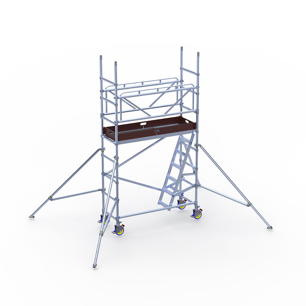 Rullestillas, smal - 4 m arbeidshøyde - INSTANT Span 400