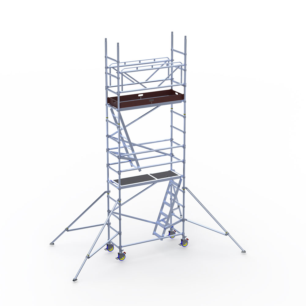 Rullestillas, smal - 6 m arbeidshøyde - INSTANT Span 400