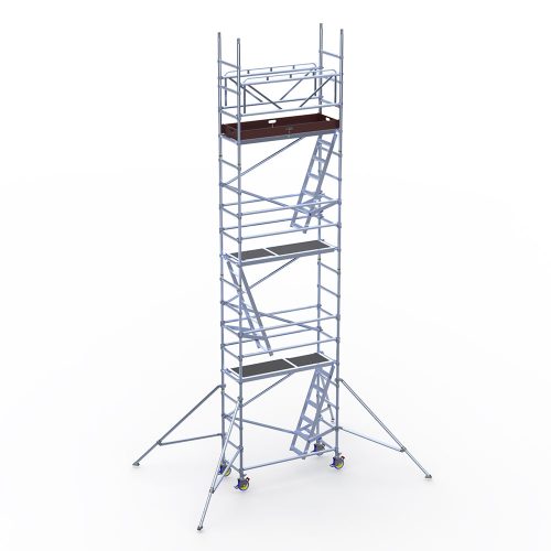 Rullestillas, smal - 8 m arbeidshøyde - INSTANT Span 400